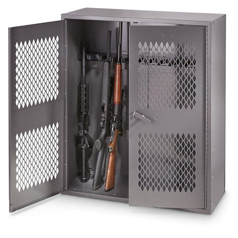 steel weapon cabinet|lockable gun storage cabinets.